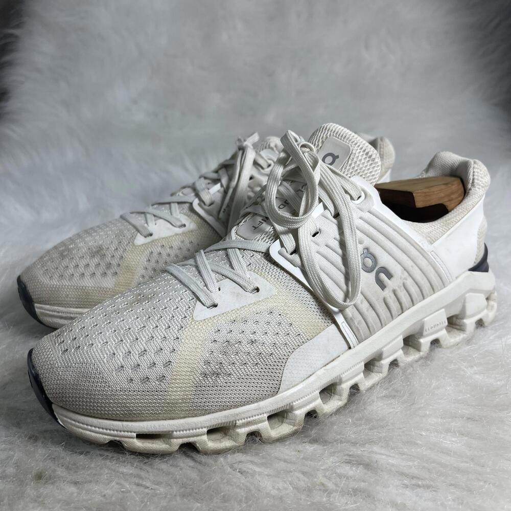 On Cloudswift 41-98923 Women's 8.5 Running Shoes White Athletic Sneakers